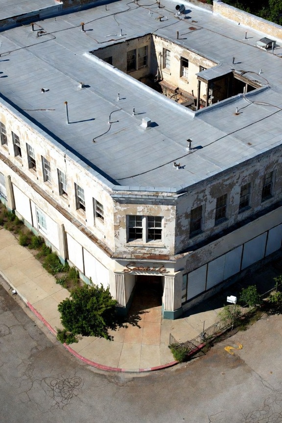 Older commercial building in need of renovation